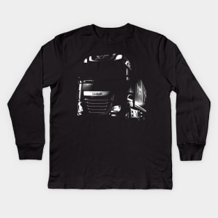 DAF, DAF Truck, DAF XF Kids Long Sleeve T-Shirt